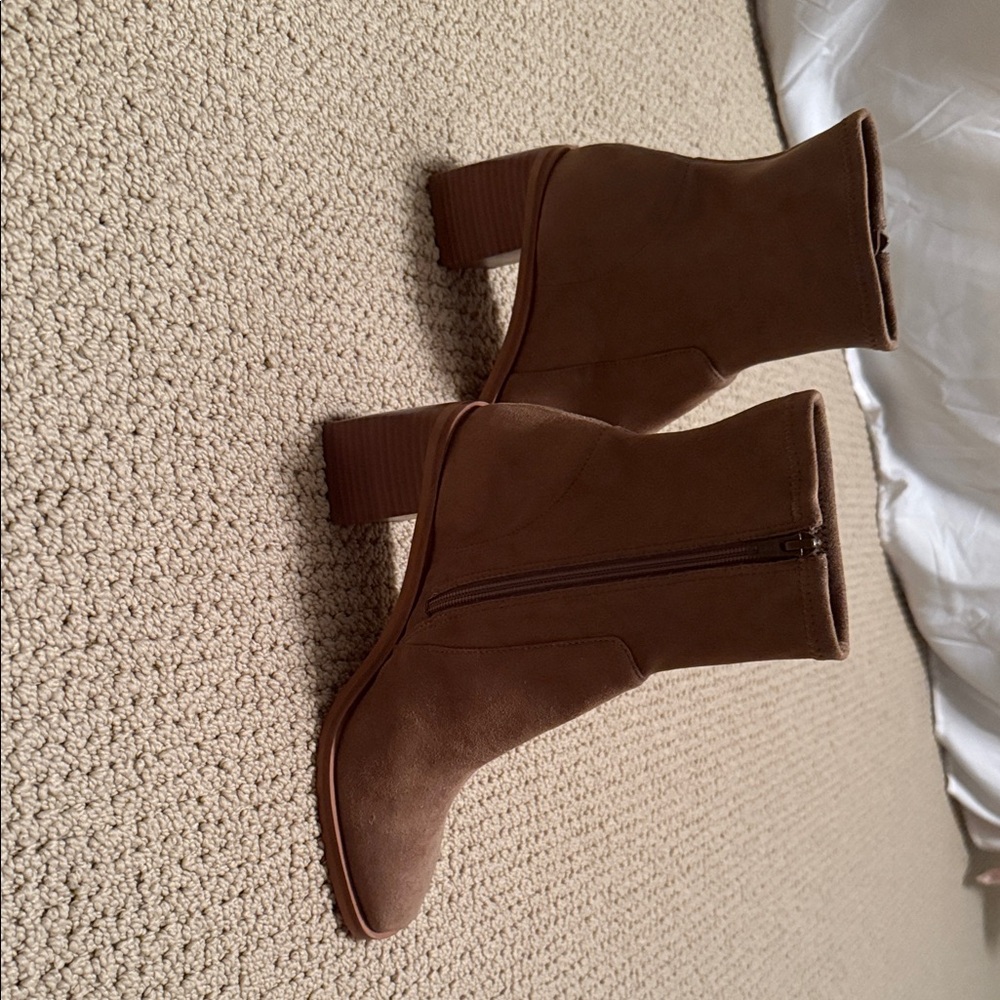 Dolce Vita Brown Ankle Booties